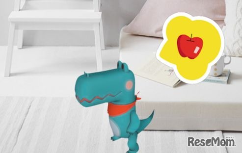 ARテクノロジーを活用した、ぬいぐるみとの英会話機能