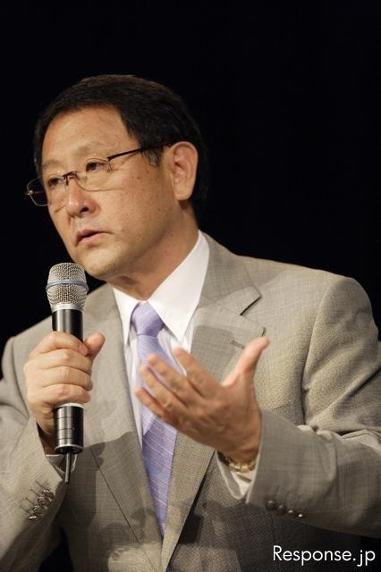 トヨタ自動車 豊田章男社長