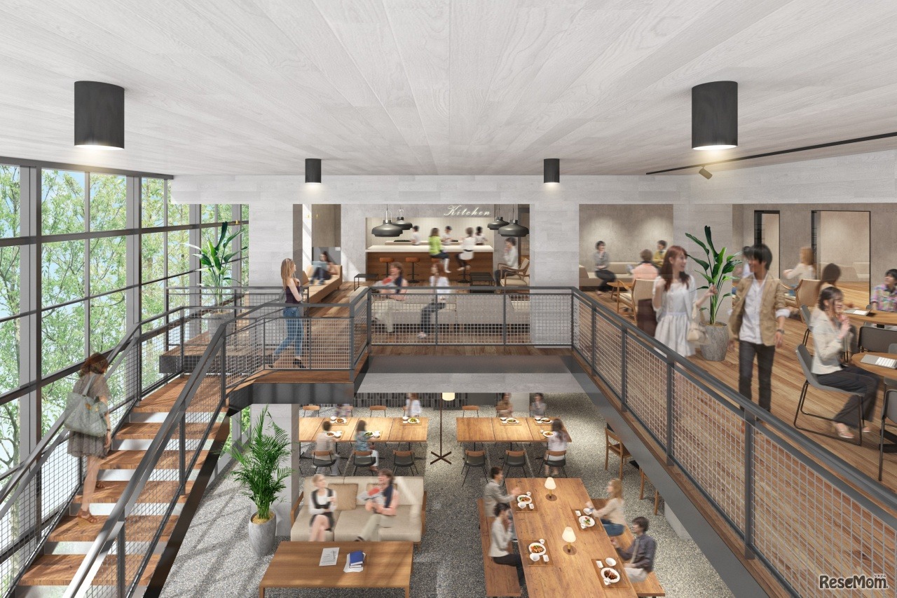 SHIMOKITA COLLEGE　内観イメージ