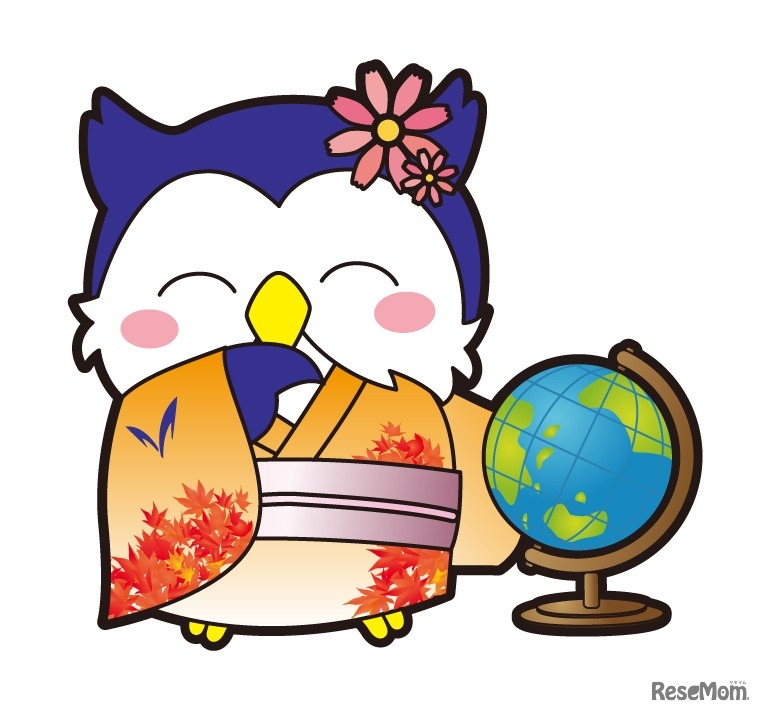 明治大学公式キャラクターめいじろう（国際日本学部Ver）