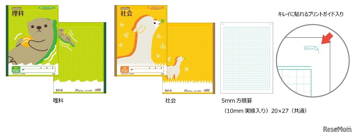 A4ワイドサイズ ラインアップ