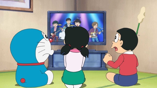 『ドラえもん』「テレビとりもち」（C）藤子プロ・小学館・テレビ朝日・シンエイ・ＡＤＫ