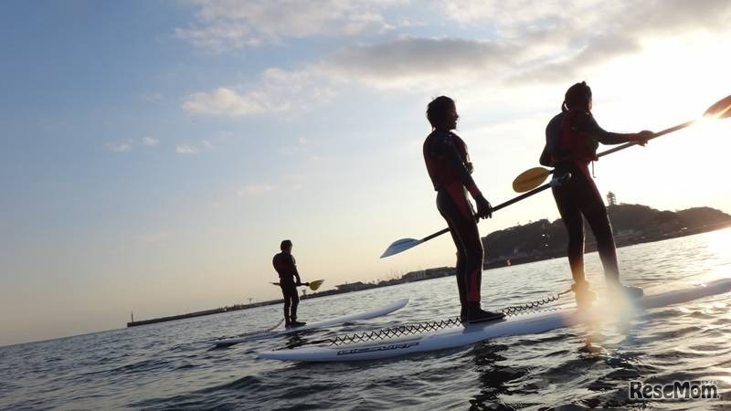 スタンドアップパドルサーフィン