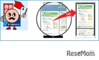LINE連携サービス「自由自在先生」