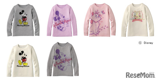 ヒートテックTシャツ（バリエーション）