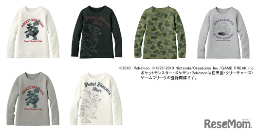 ヒートテックTシャツ（バリエーション）