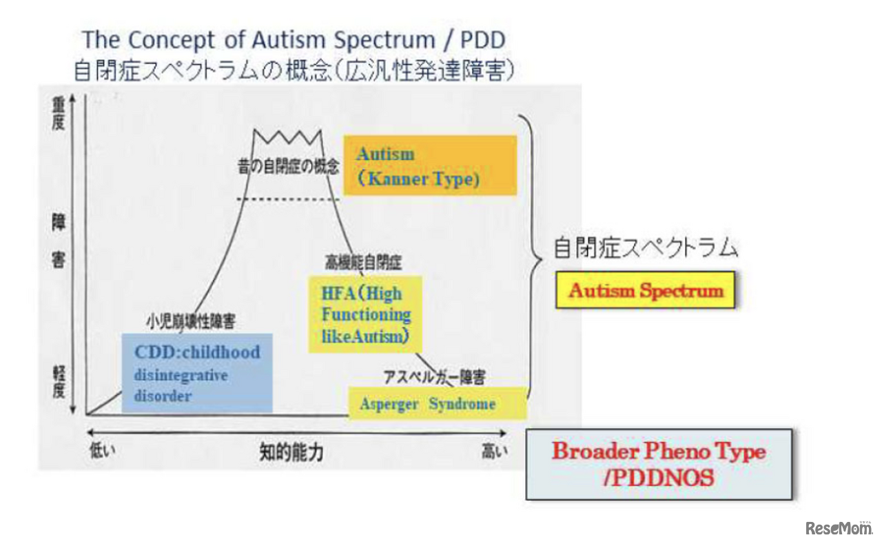 自閉スペクトラム症の概念