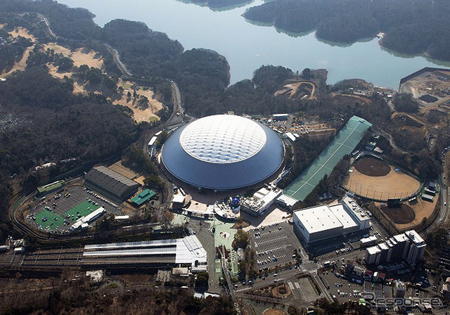 メットライフドームエリア空撮