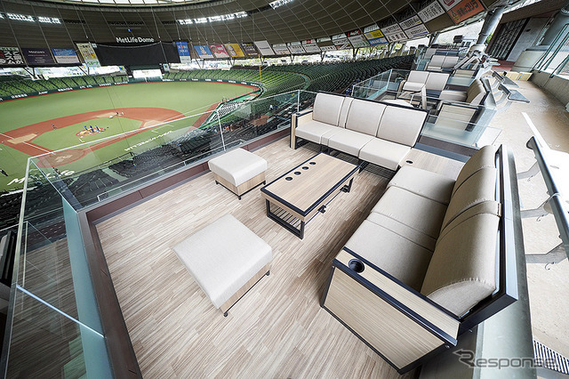 ネット裏パーティーテラス