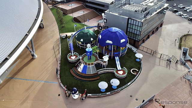 テイキョウキッズフィールド俯瞰