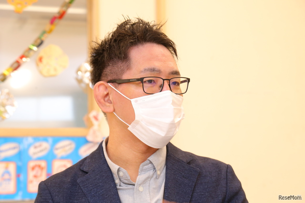 インタビューに応じてくれた坂本賀倉くんのお父さま