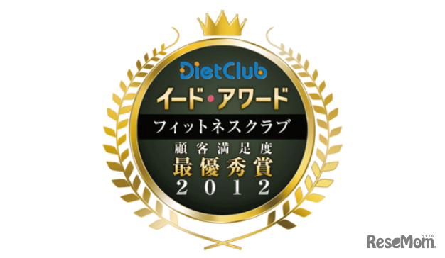 フィットネスクラブアワード2012の標章