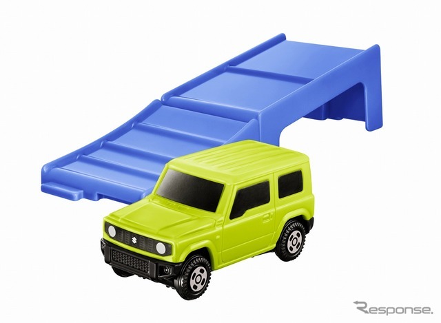 でこぼこ坂道＆スズキ ジムニー　(c) TOMY