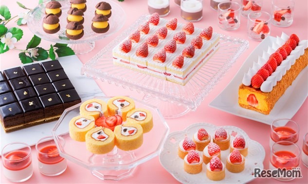 サンドウィッチ＆スイーツプレゼンテーション～ストロベリー＆ショコラ