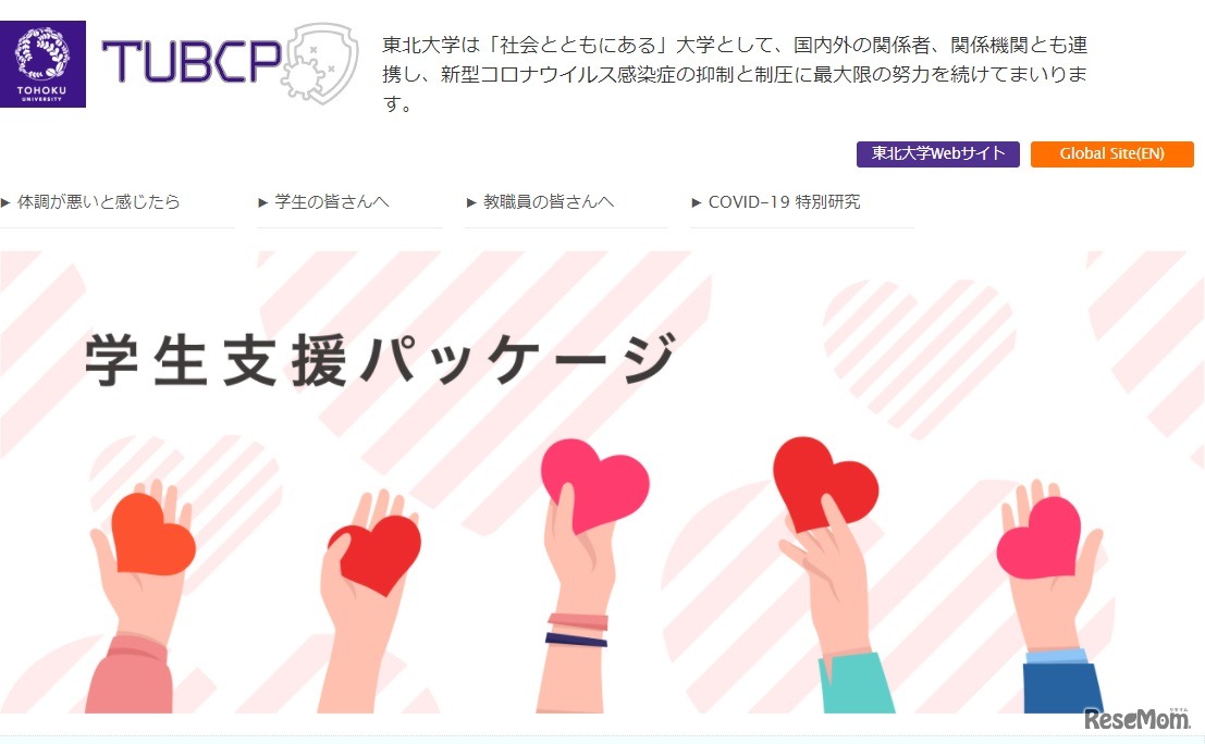 2021年度学生支援パッケージ