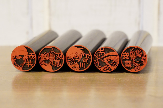 「名探偵コナン はんこコレクション 黒水牛タイプ」5,000円（税込）（C）青山剛昌／小学館・読売テレビ・TMS 1996