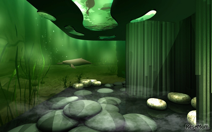 水中ゾーン（イメージ）