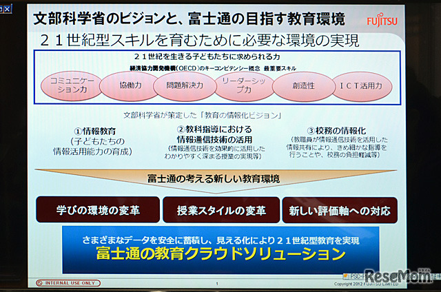 富士通の教育クラウドソリューション