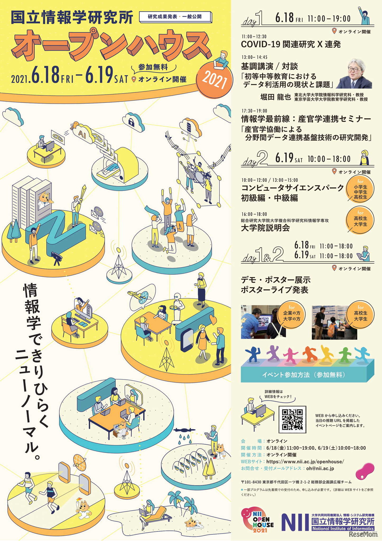 国立情報学研究所オープンハウス2021