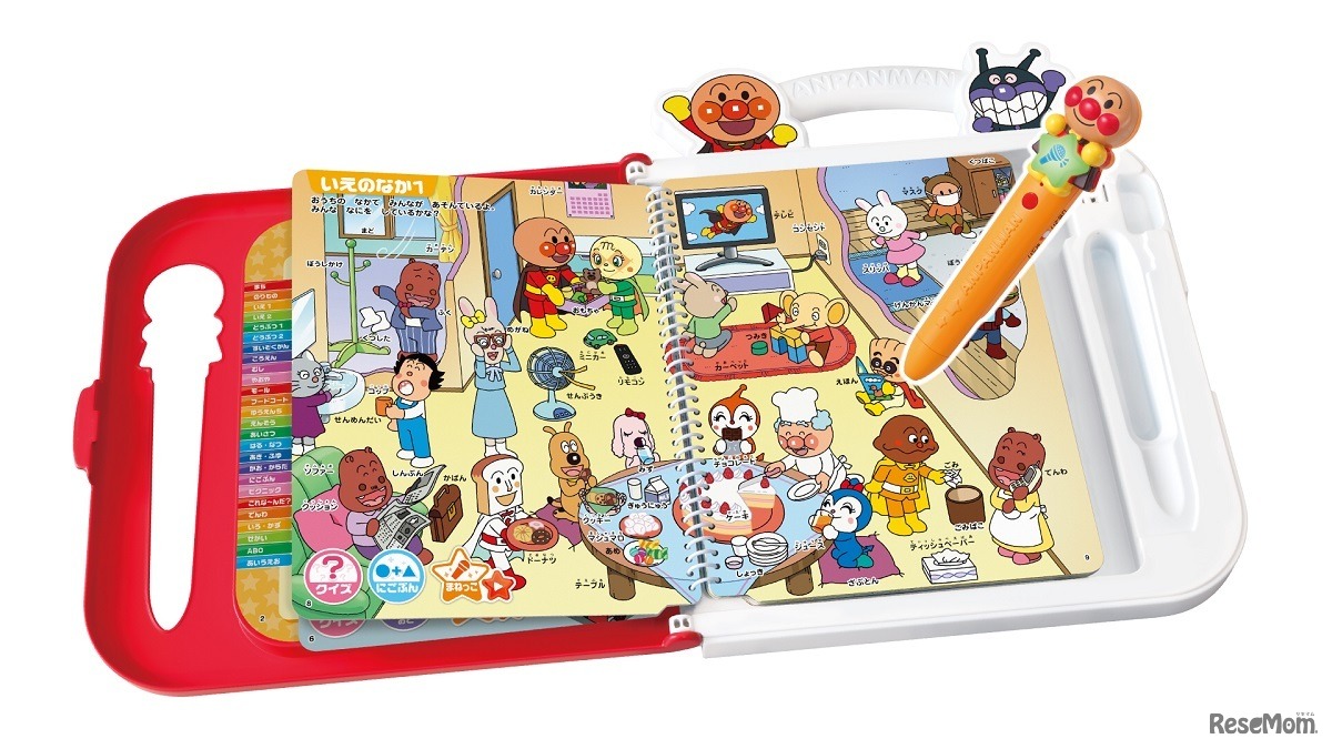 エデュケーショナル・トイ部門 大賞「アンパンマン にほんご えいご 二語文も！あそぼう！しゃべろう！ことばずかんPremium」　(c) やなせたかし／フレーベル館・TMS・NTV