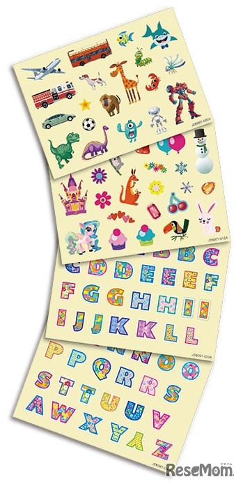 付属のステッカー