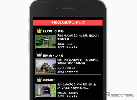 日本の危険な心霊スポット100選