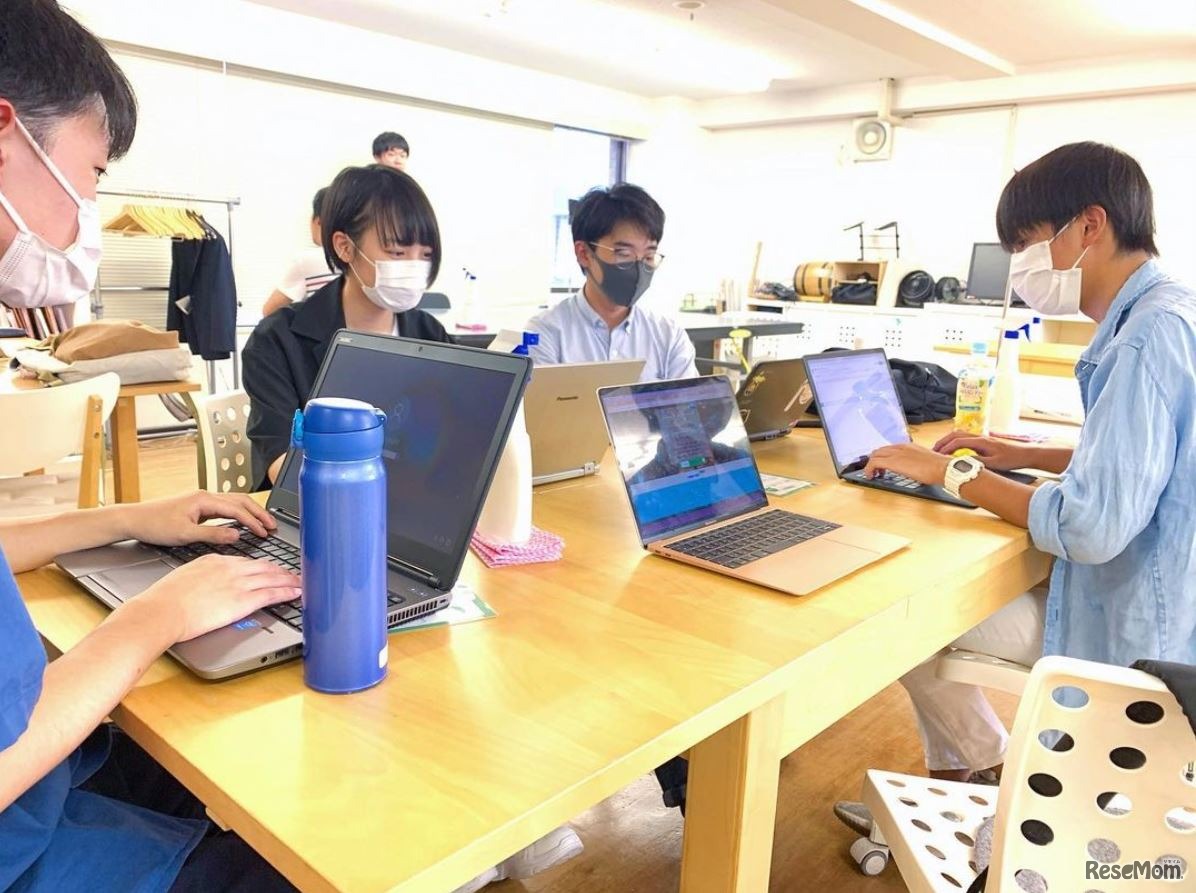 前回の準備期間中のようす