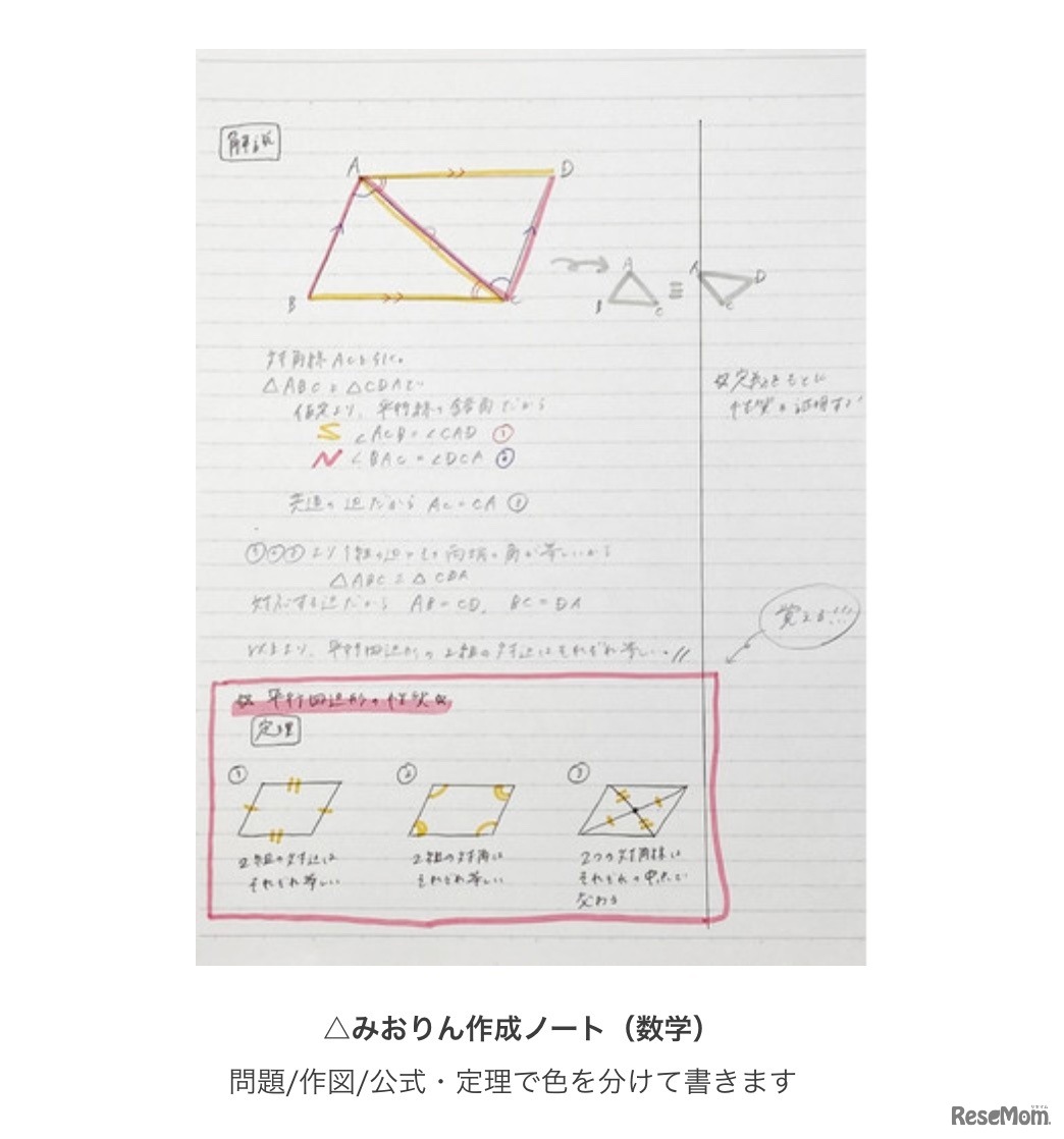 みおりん作成ノート（数学）