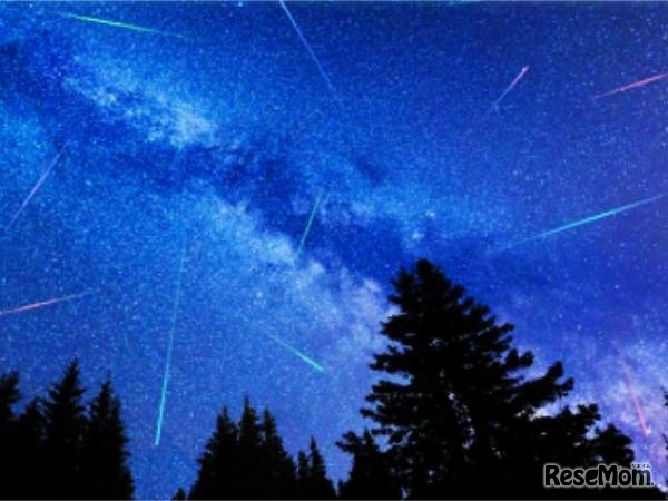 ペルセウス座流星群の観察