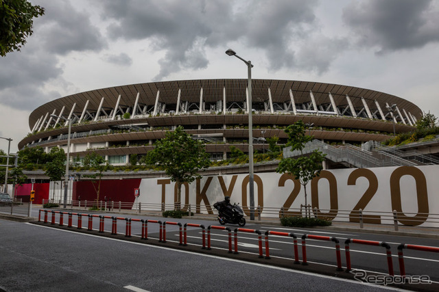 国立競技場（東京、6月3日）