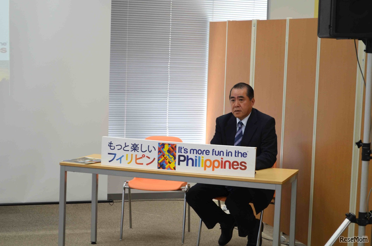 フィリピン政府観光省、バレンティーノ・カバンザーク氏