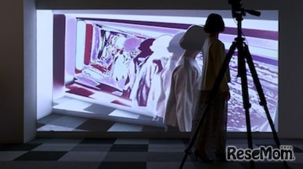 大海悠太研究室《カオティックヴィデオフィードバック》2019年