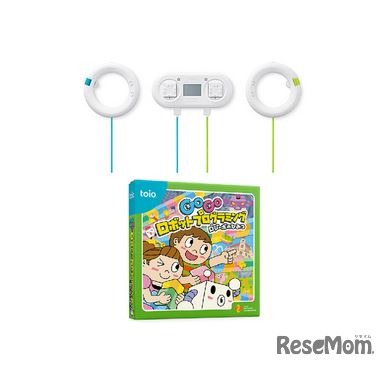 「toio本体」＋「GoGo ロボットプログラミング～ロジーボのひみつ～」セット