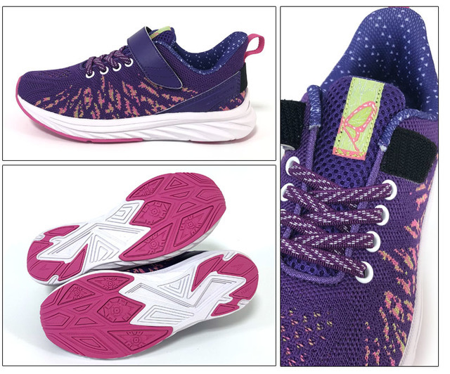 「鬼滅の刃 コラボシューズ produced by瞬足」栗花落カナヲ 4,950円(税込)（C）吾峠呼世晴／集英社・アニプレックス・ufotable