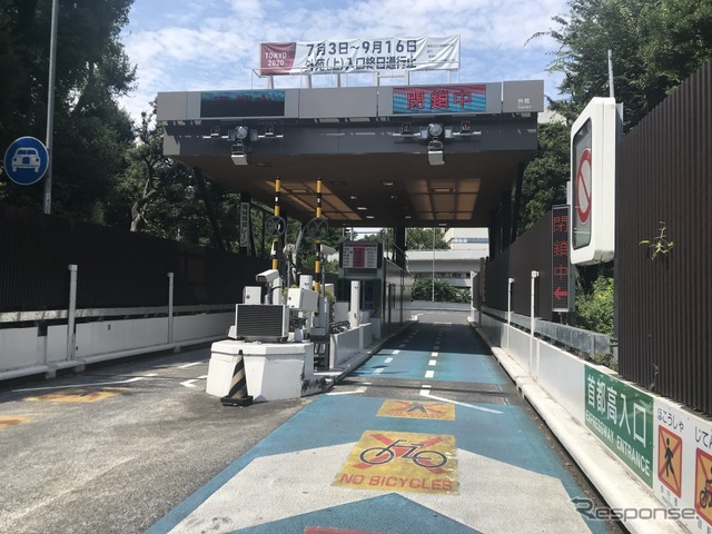 首都高では出入り口の規制も実施される（7月23日）。