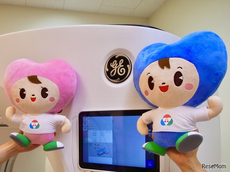 ナビゲーター役の「けんちゃん・こうちゃん」（聖隷保健事業部オリジナルキャラクター）