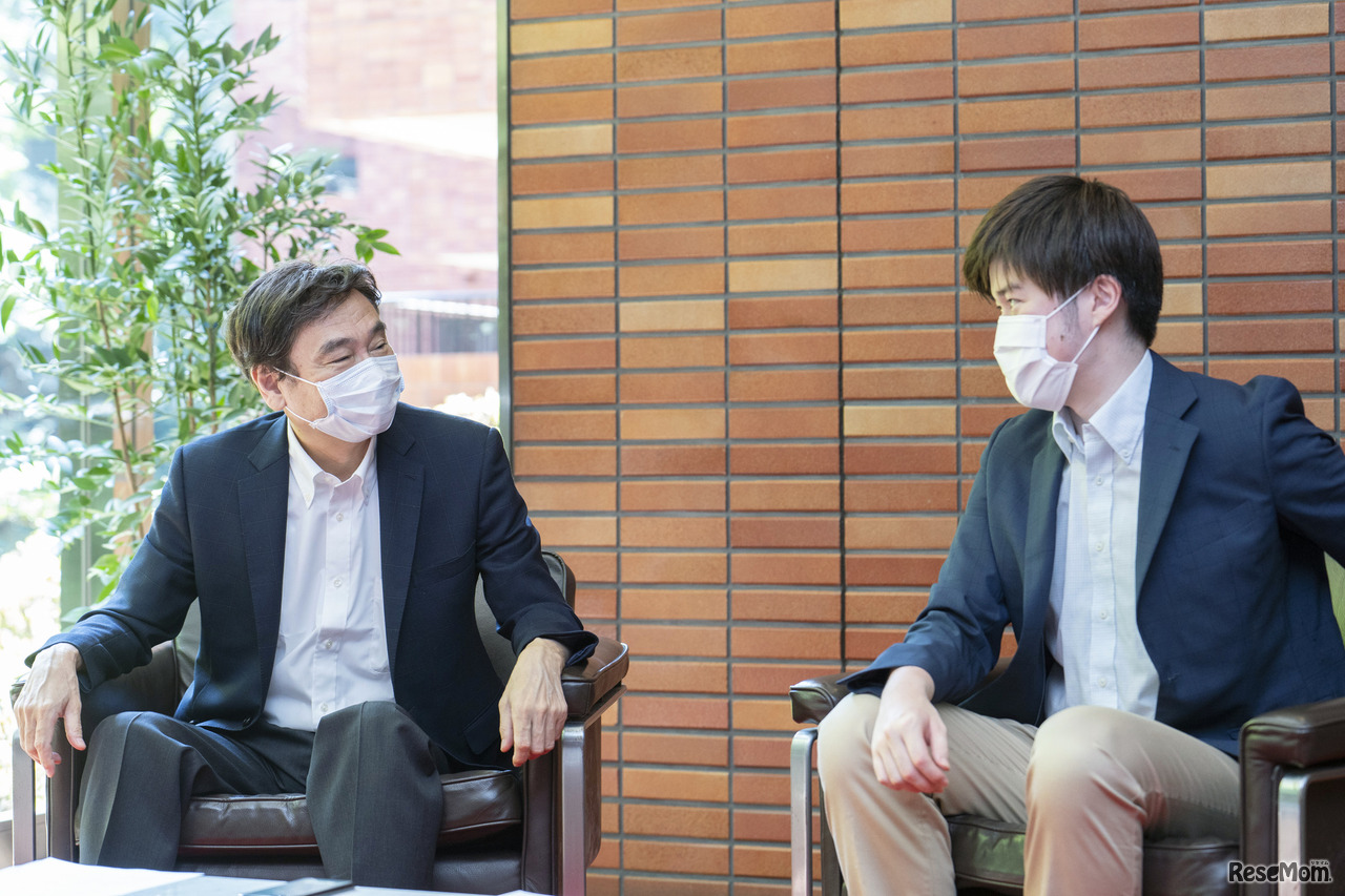 「好きを貫いた学び」が評価される入試を…松野知紀さん×慶應義塾大学・冨田勝先生対談