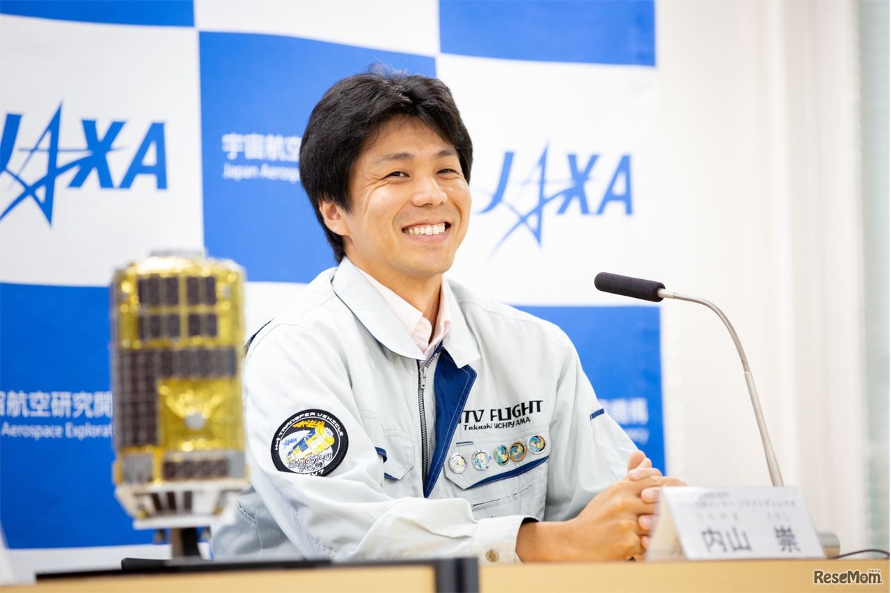 JAXA有人宇宙技術部門自動ドッキング技術実証プロジェクトチーム 内山崇ファンクションマネージャ　(c) JAXA