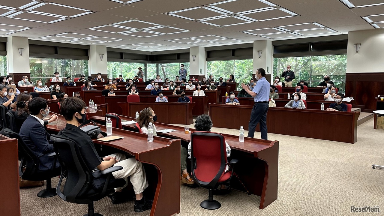 2021年7月に開催されたサマースクールのようす