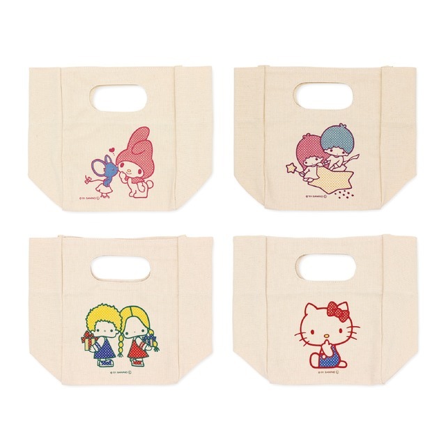 「サンリオ展　ニッポンのカワイイ文化60年史」ハンドルバッグ／1,650円（全4種）