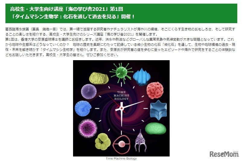 タイムマシン生物学：化石を通して過去を見る