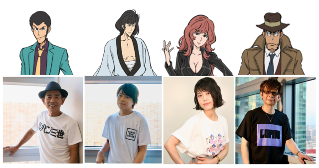 『ルパン三世 PART6』キャラクター＆キャスト　原作：モンキー・パンチ（C）TMS・NTV