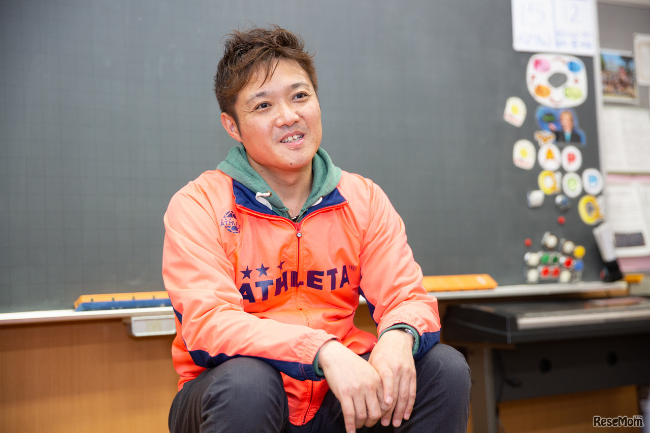 取材に応じてくれた東京学芸大学附属世田谷小学校の沼田晶弘先生