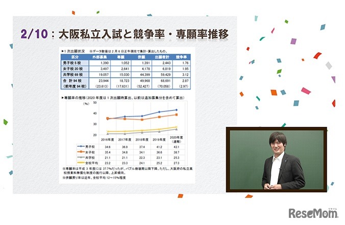 2020年の説明会のようす