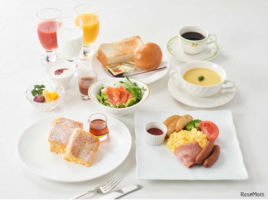 フレンチトースト朝定食イメージ