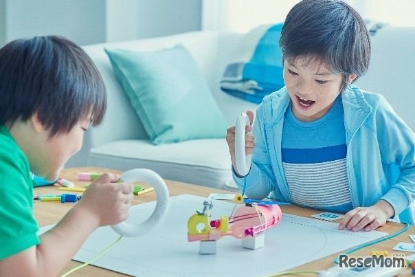 おうちdeチャレンジ！MESH×toioワークショップオンライン（画像はイメージ）