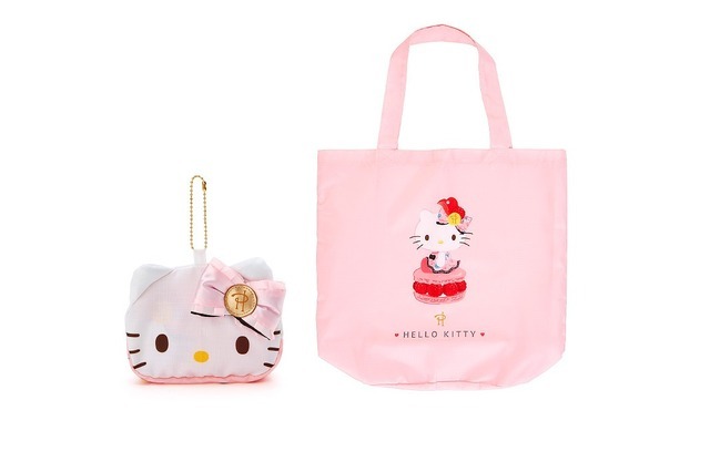「ハローキティ×ピエール・エルメ コラボデザインシリーズ」エコバッグ 2200円（税込）（C）’21 SANRIO 著作（株）サンリオ