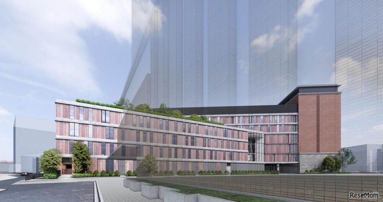 茗荷谷キャンパス 外観イメージ（※掲載CGは計画段階のものであり、施工上等の理由により変更になる場合がある）