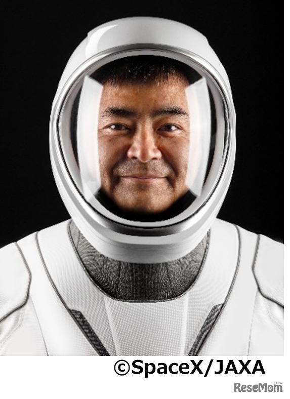 JAXA宇宙飛行士の星出彰彦氏　(c) SpaceX／JAXA