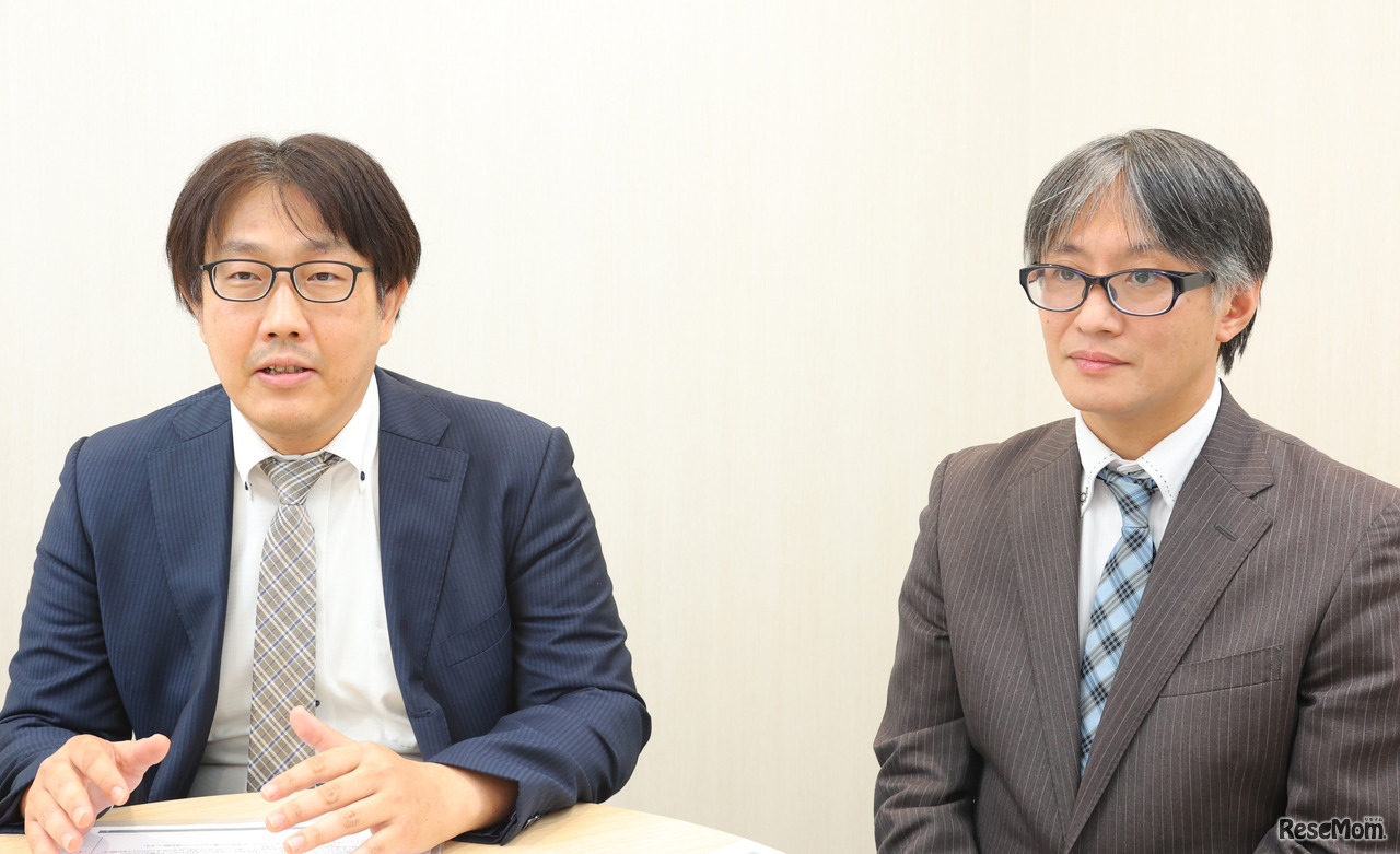 左から、秋山清輝氏と渡邉豪氏